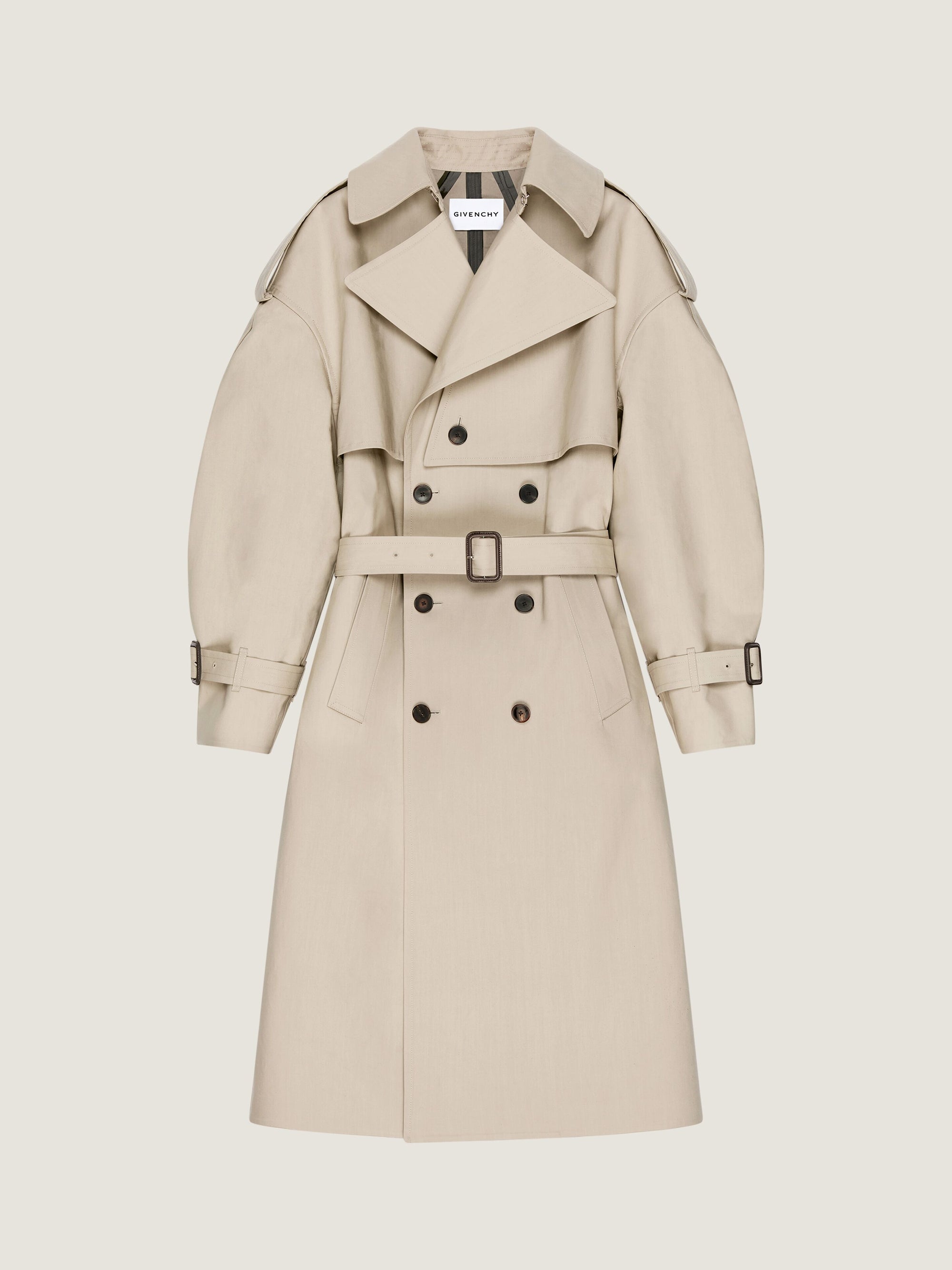 COUTURE SEAM COCOON TRENCH COAT