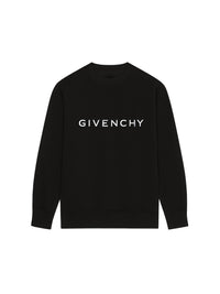 Sweat-shirt Slim Archetype en molleton - Black