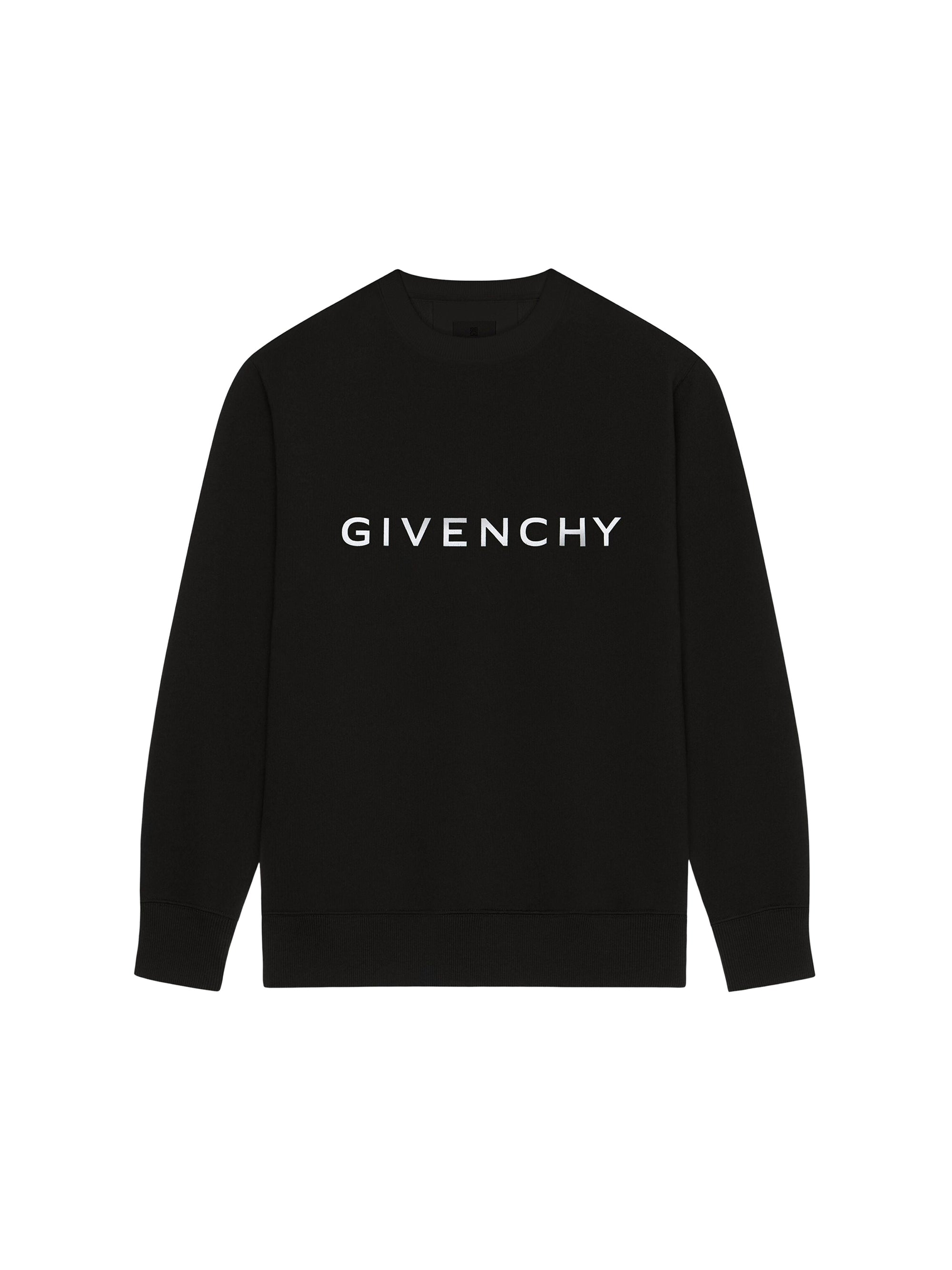 Sweat-shirt Slim Archetype en molleton - Black