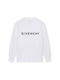 Sweat-shirt Slim Archetype en molleton - White