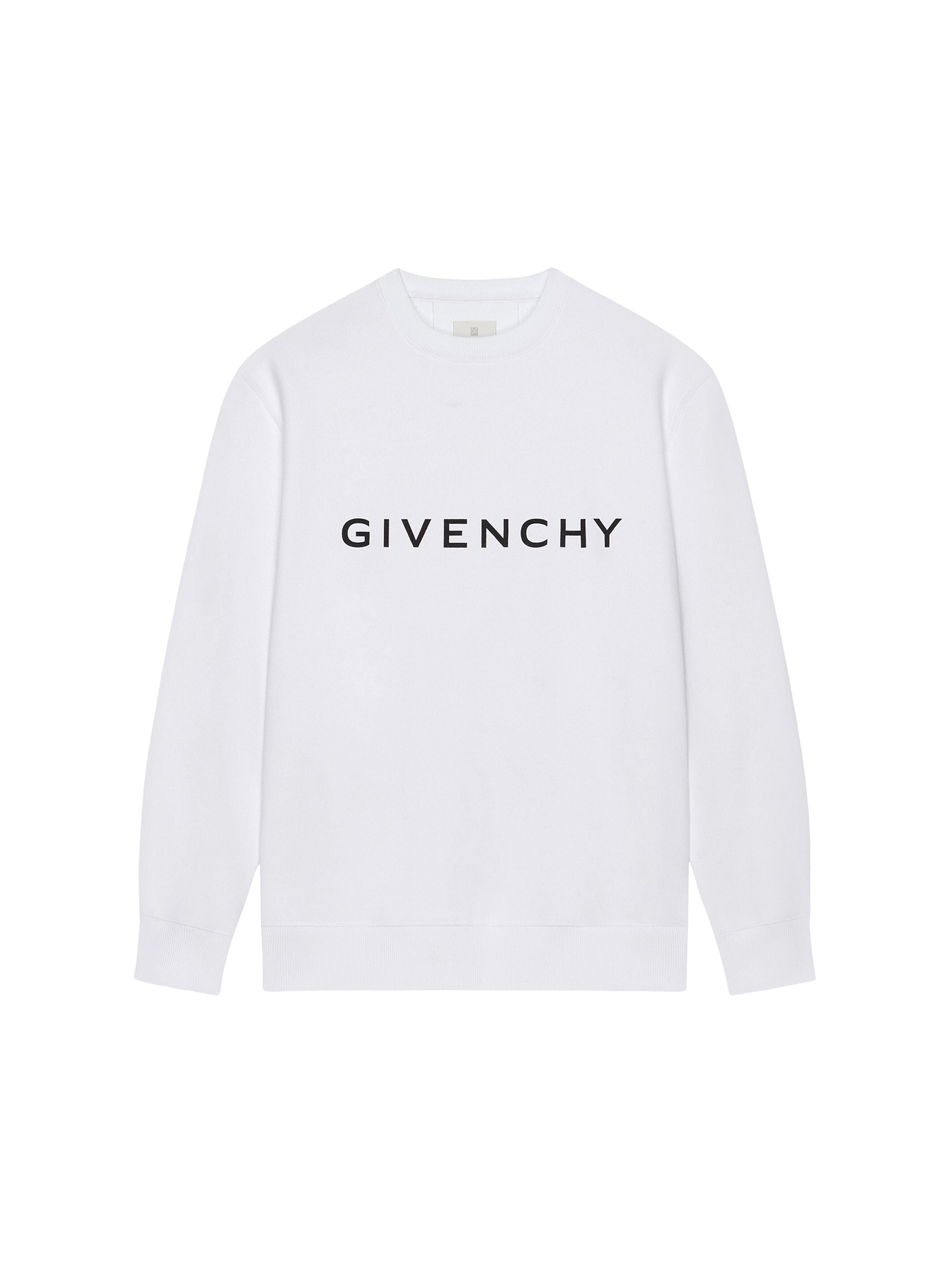 Sweat-shirt Slim Archetype en molleton - White