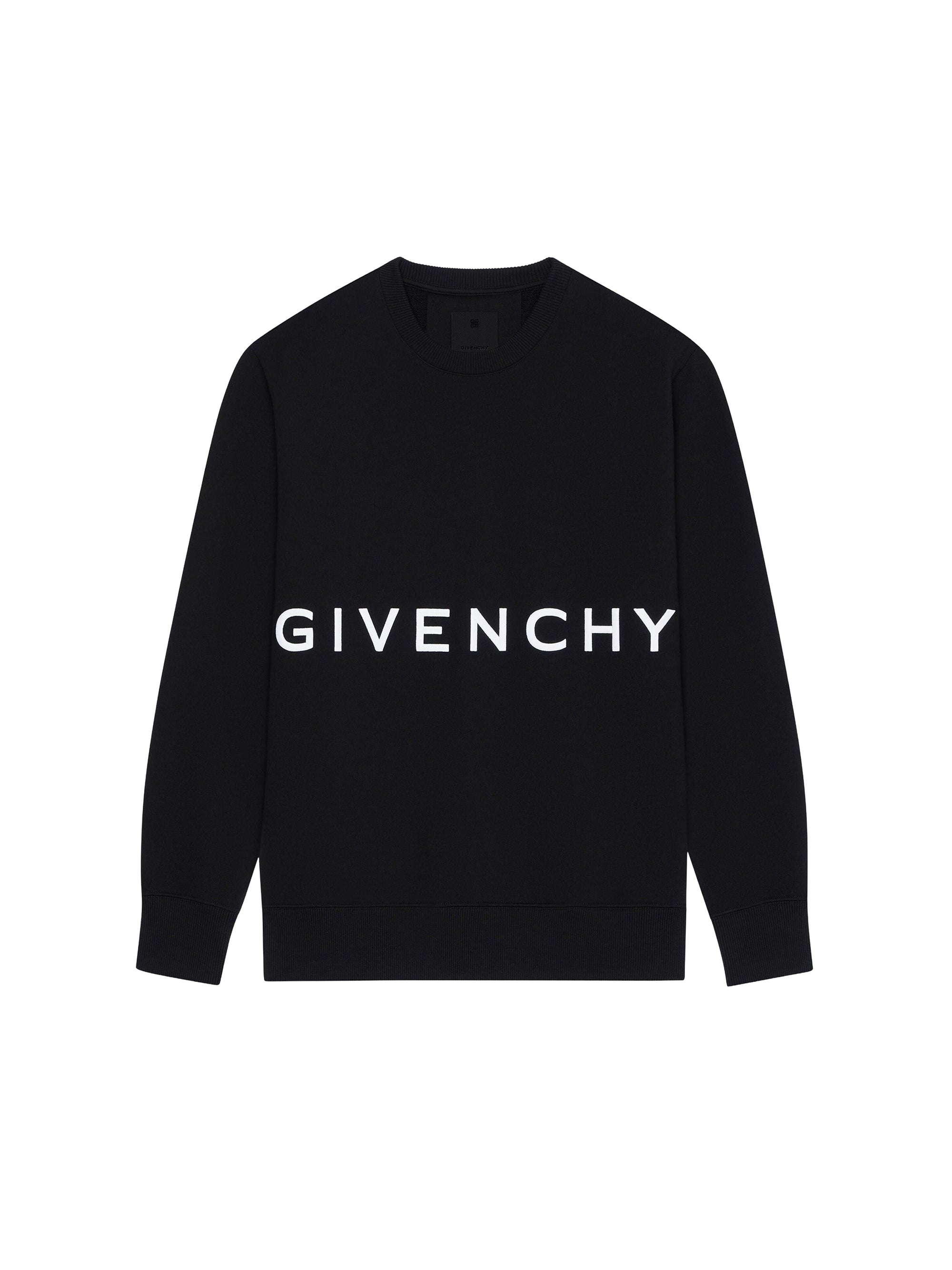 Sweat-shirt Slim Archetype en molleton - Black