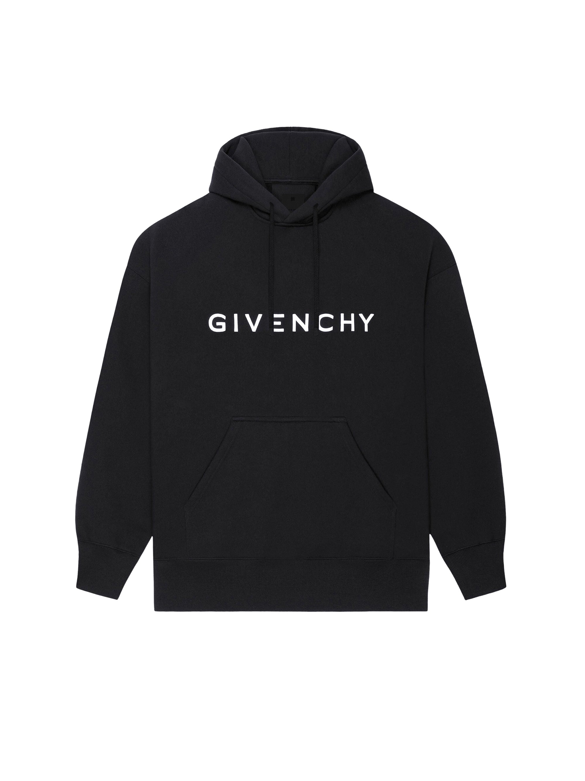 Sweat à capuche Slim - Black