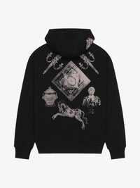 BOXY FIT HOODIE WITH ZIP AND POCKET BASE