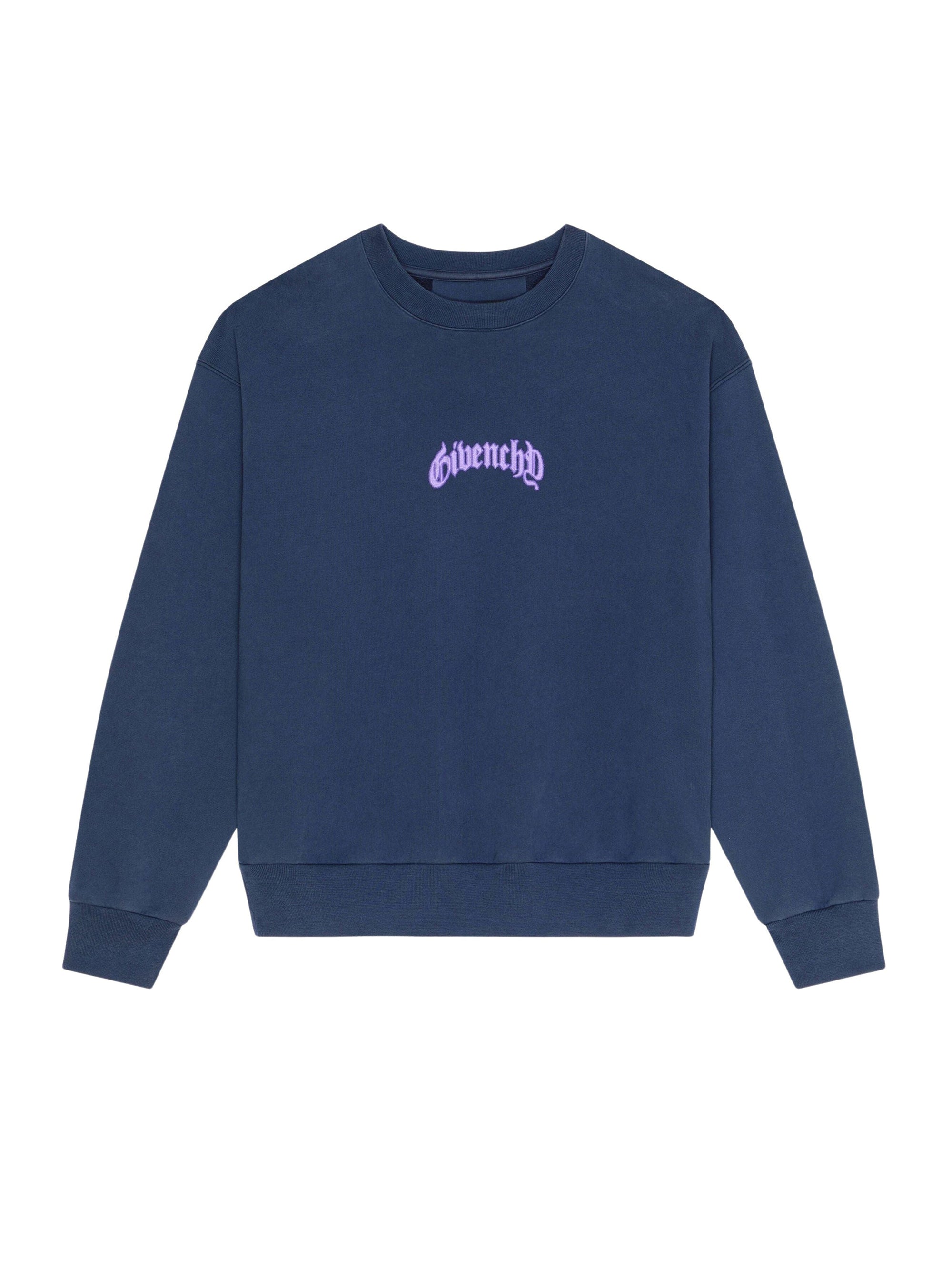 Sweatshirt à capuche ample réfléchissant - Deep Blue