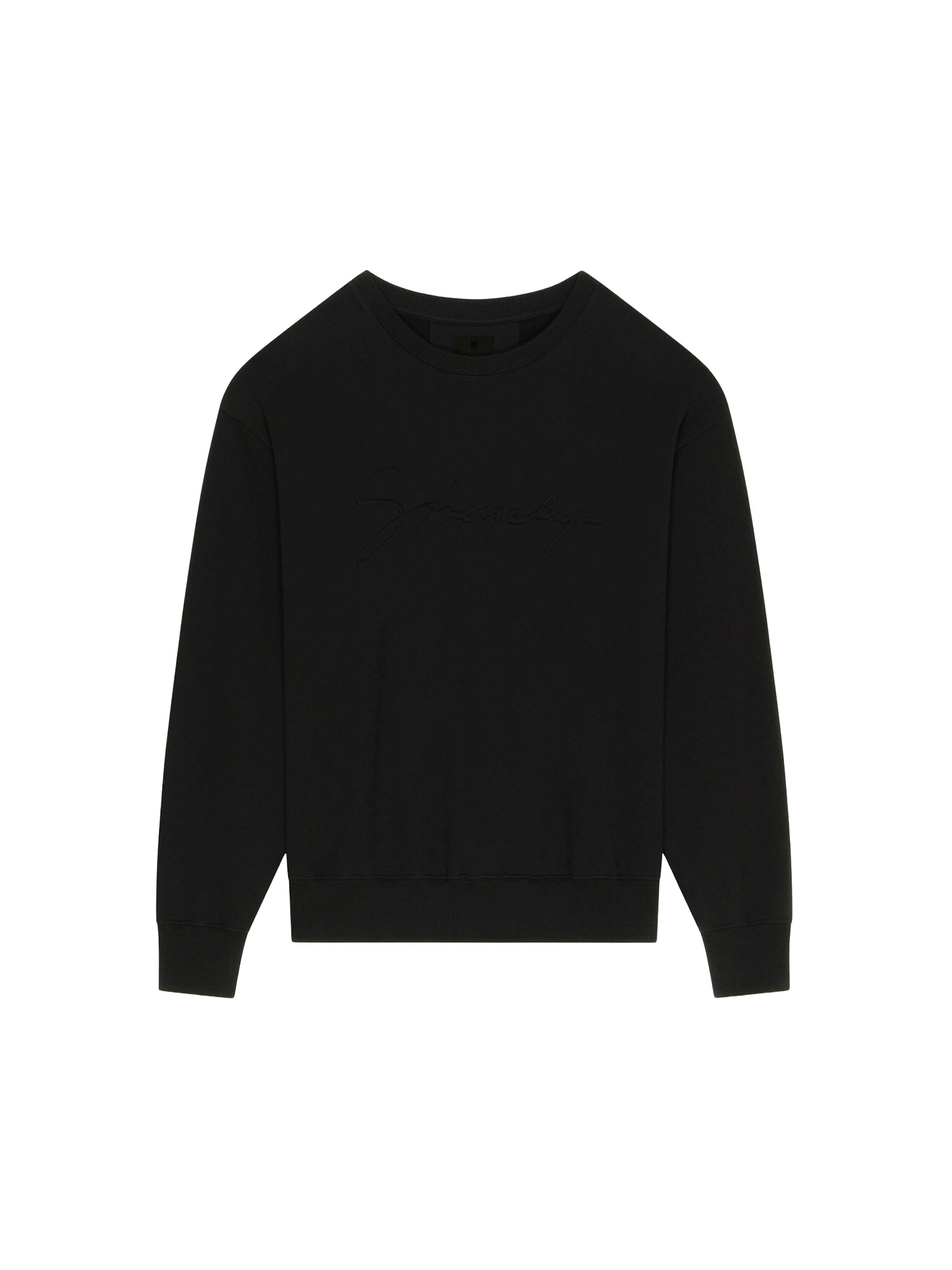 Sweat-shirt à capuche ample réfléchissant - Black