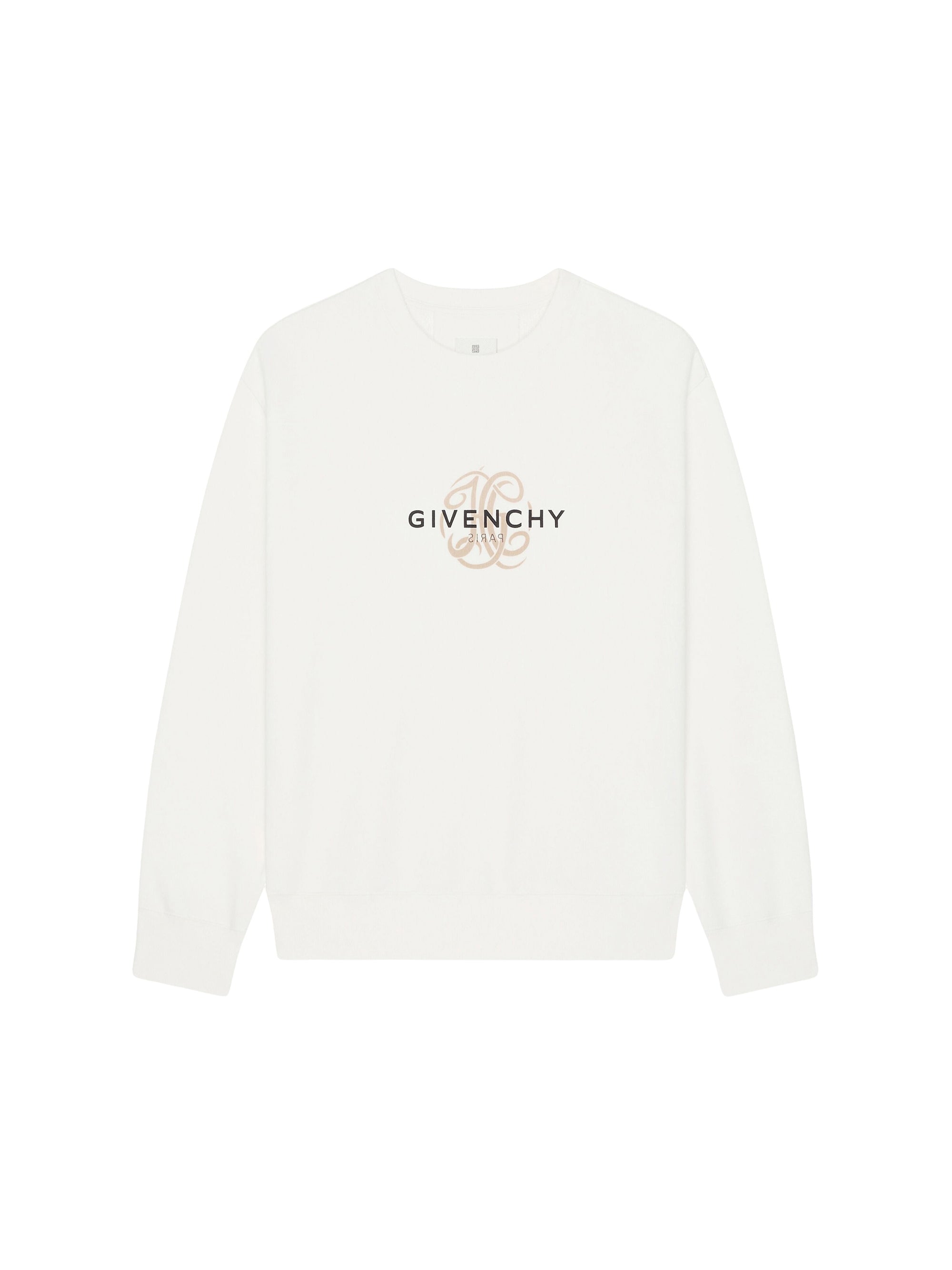 Sweat-shirt à capuche ample réfléchissant - Off White