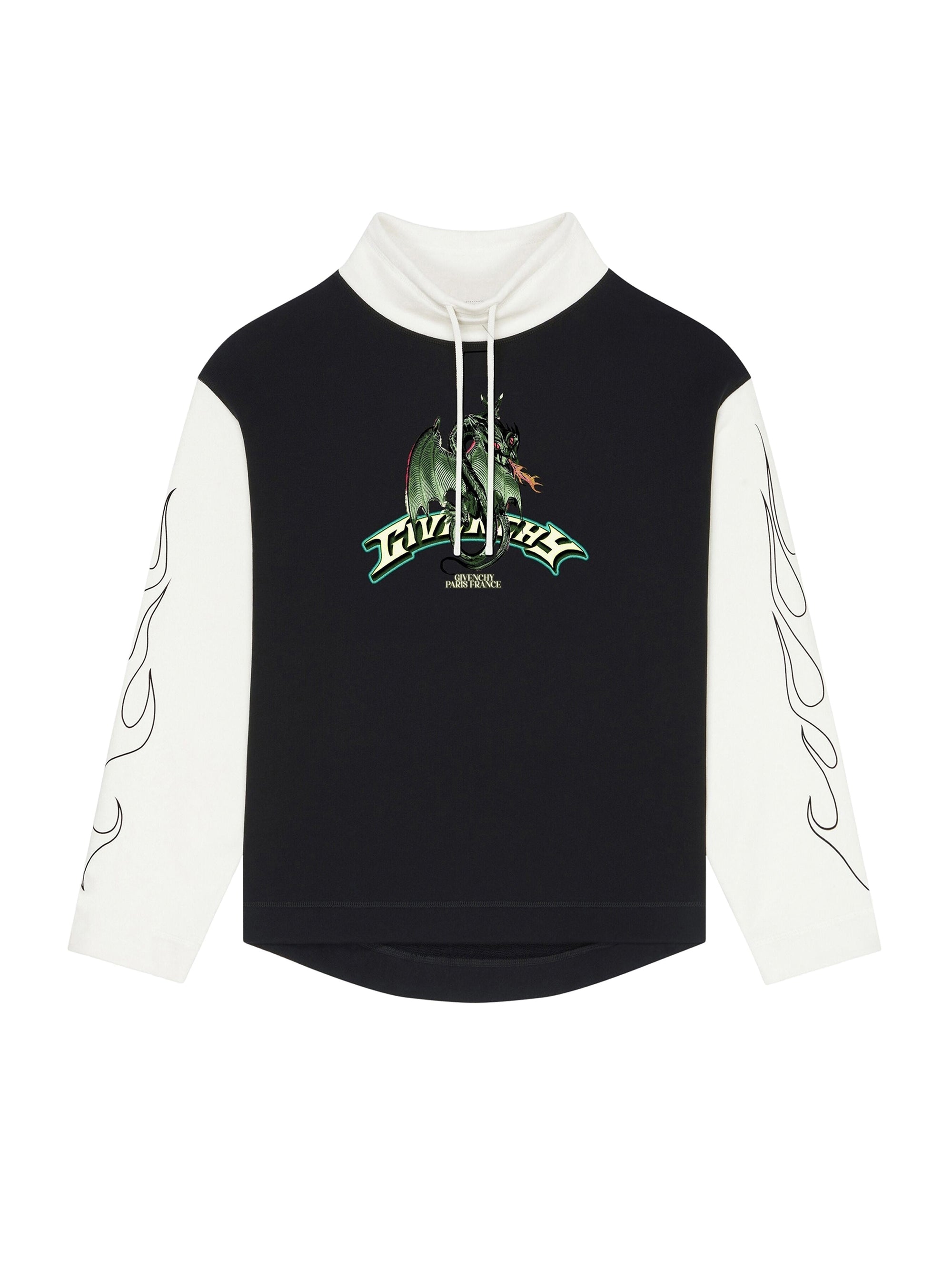 Sweatshirt avec imprimé Givenchy Dragon - Black & White