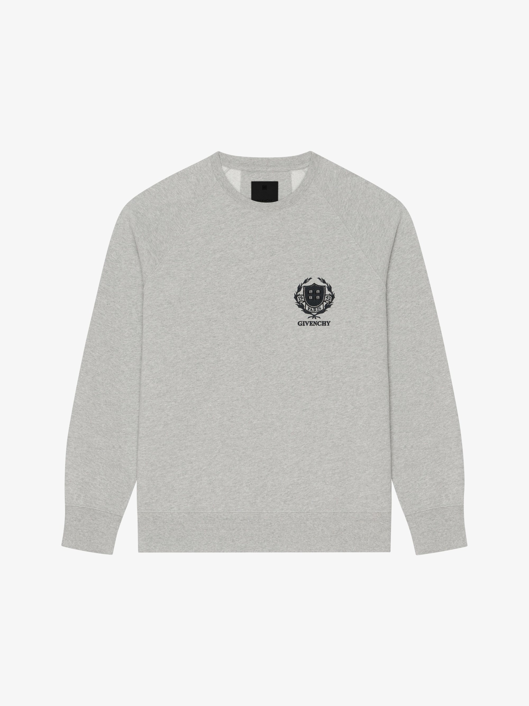 SLIM FIT SWEATSHIRT WITH RAGLAN SLEEVES