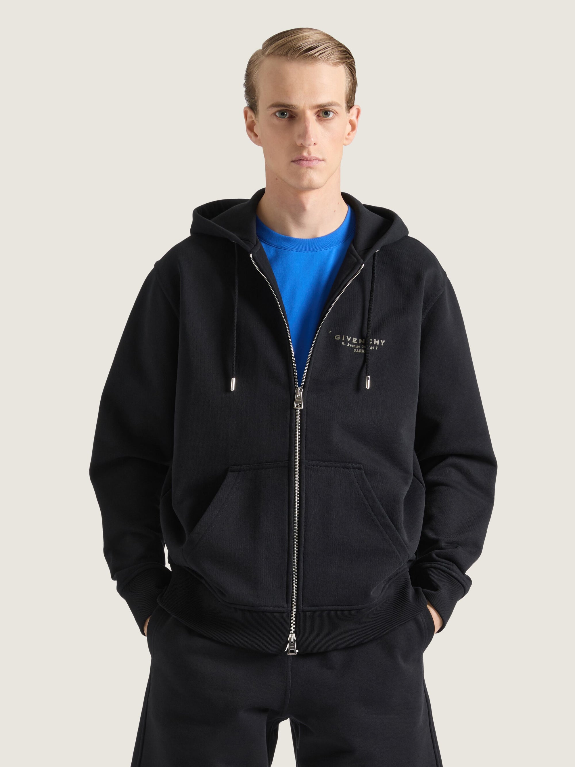 ZIPPED HOODIE REGULAR FIT