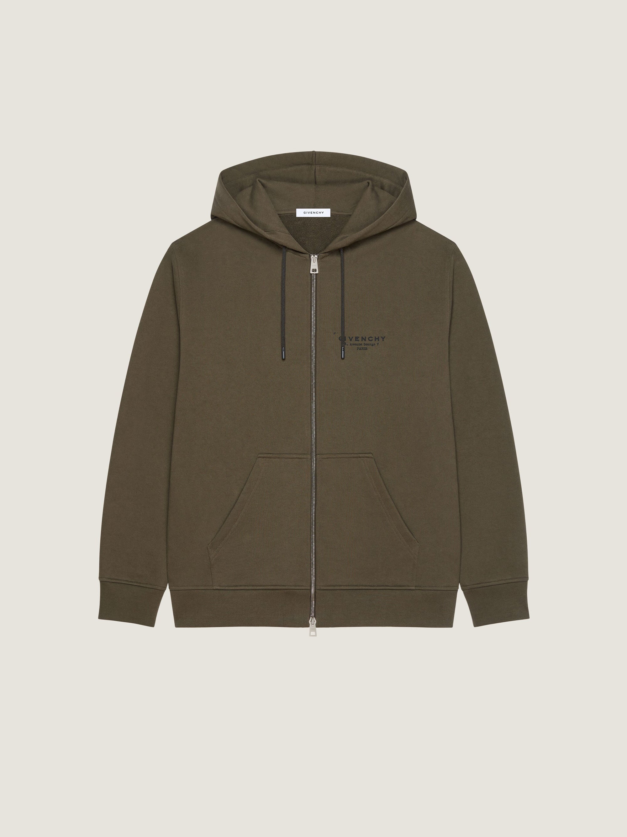 ZIPPED HOODIE REGULAR FIT