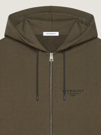 ZIPPED HOODIE REGULAR FIT