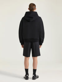 COUTURE SEAM ZIPPED HOODIE
