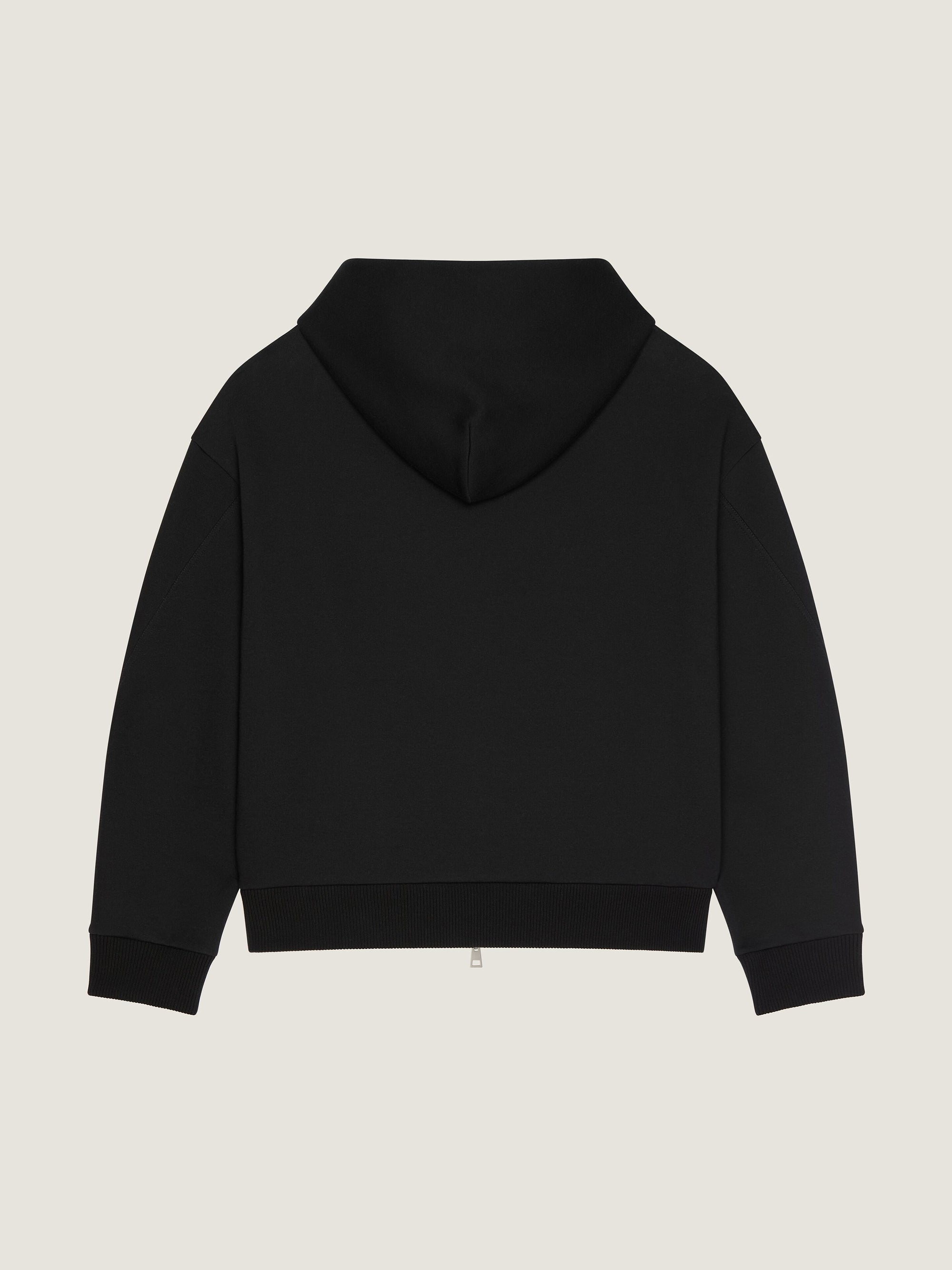 COUTURE SEAM ZIPPED HOODIE
