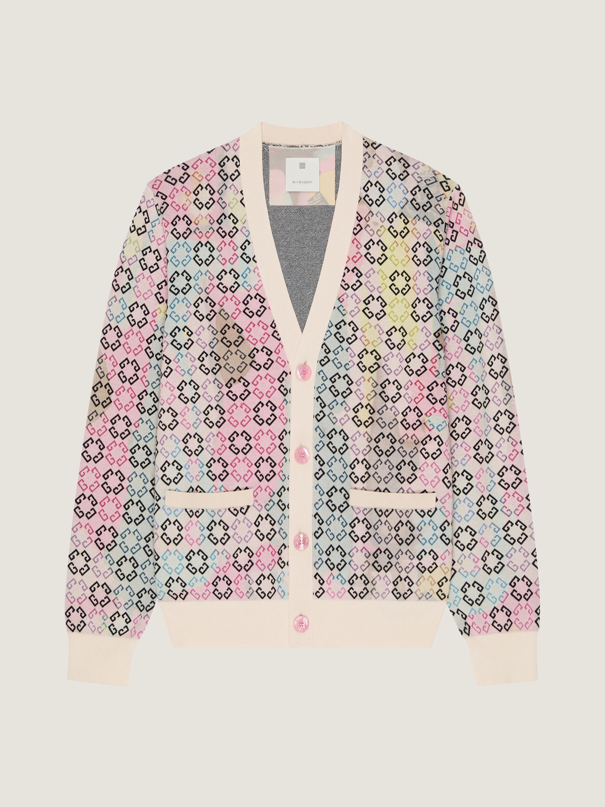 MONOGRAM 72 & PRINT COTTON POLY 18GG
