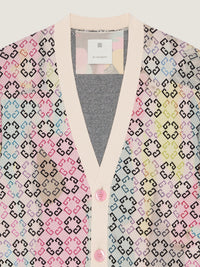 MONOGRAM 72 & PRINT COTTON POLY 18GG
