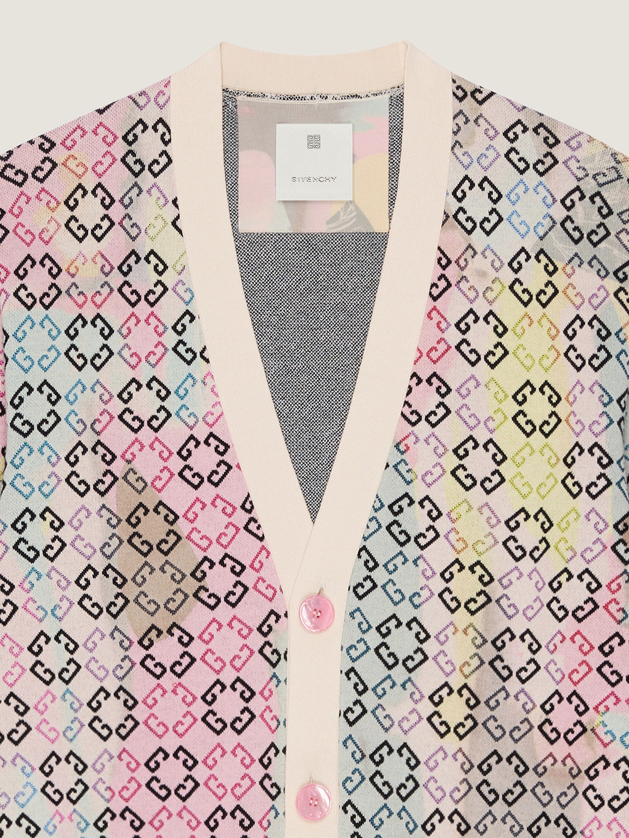 MONOGRAM 72 & PRINT COTTON POLY 18GG