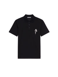 Polo manches courtes coupe régulière - Black