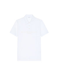 Polo manches courtes coupe régulière - White