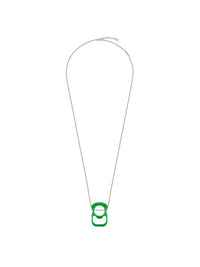 Collier G Can en laiton - Green