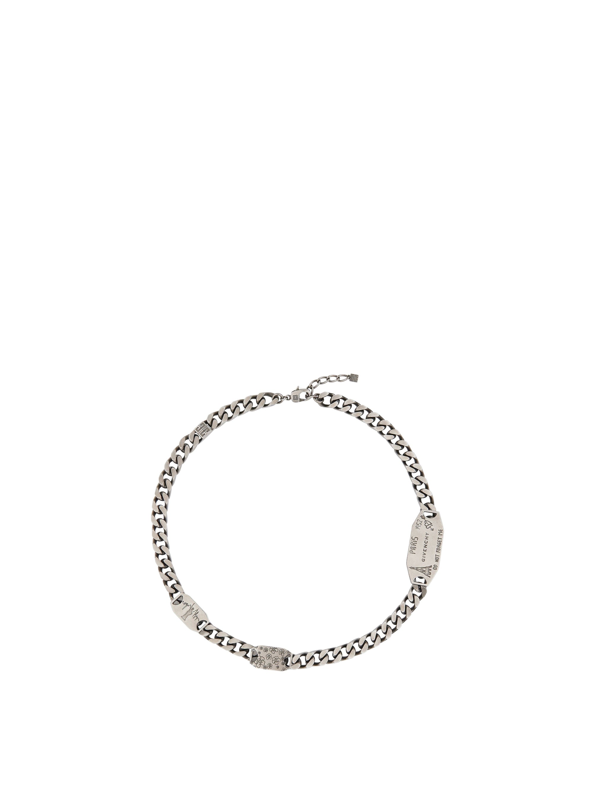 Collier City en laiton - Silvery