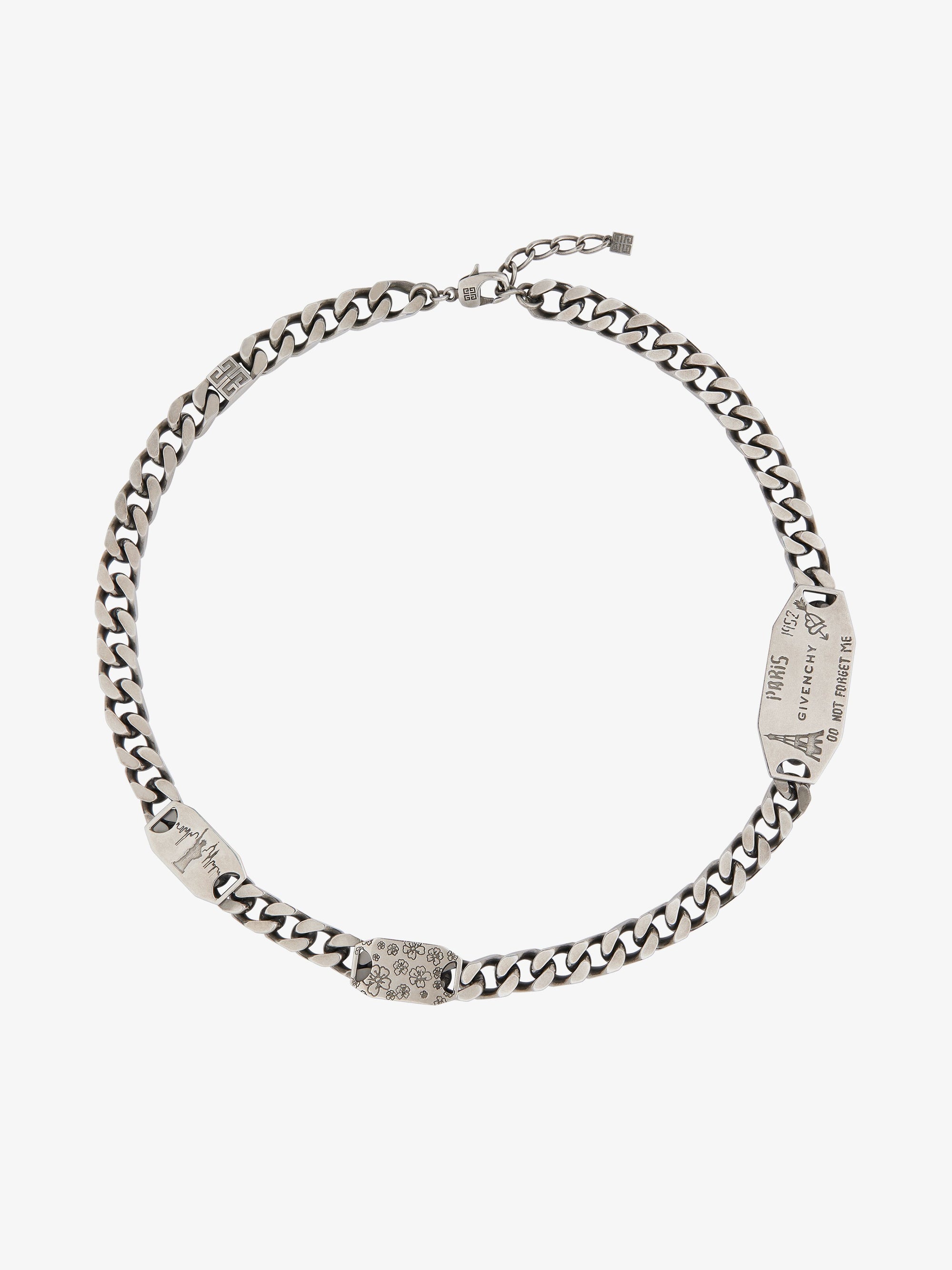 Collier City en laiton - Silvery