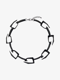 GIV CUT BLACK LARGE NECKLACE