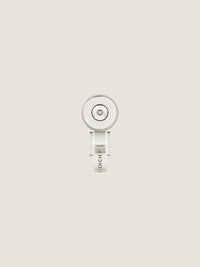 4G SILVERY HOOP EARRING