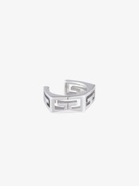 2G ALL OVER SILVERY EARCUFF