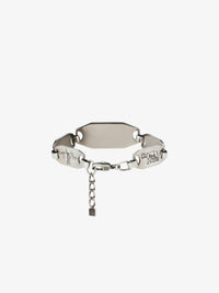 Bracelet City en laiton - Argente