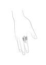 U LOCK SILVERY RING