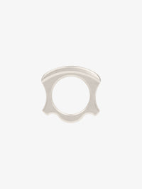 G CAN  SILVERY RING