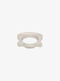 G CAN  SILVERY RING