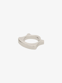 G CAN  SILVERY RING