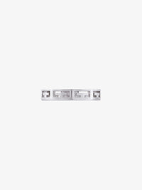 2G ALL OVER SILVERY RING