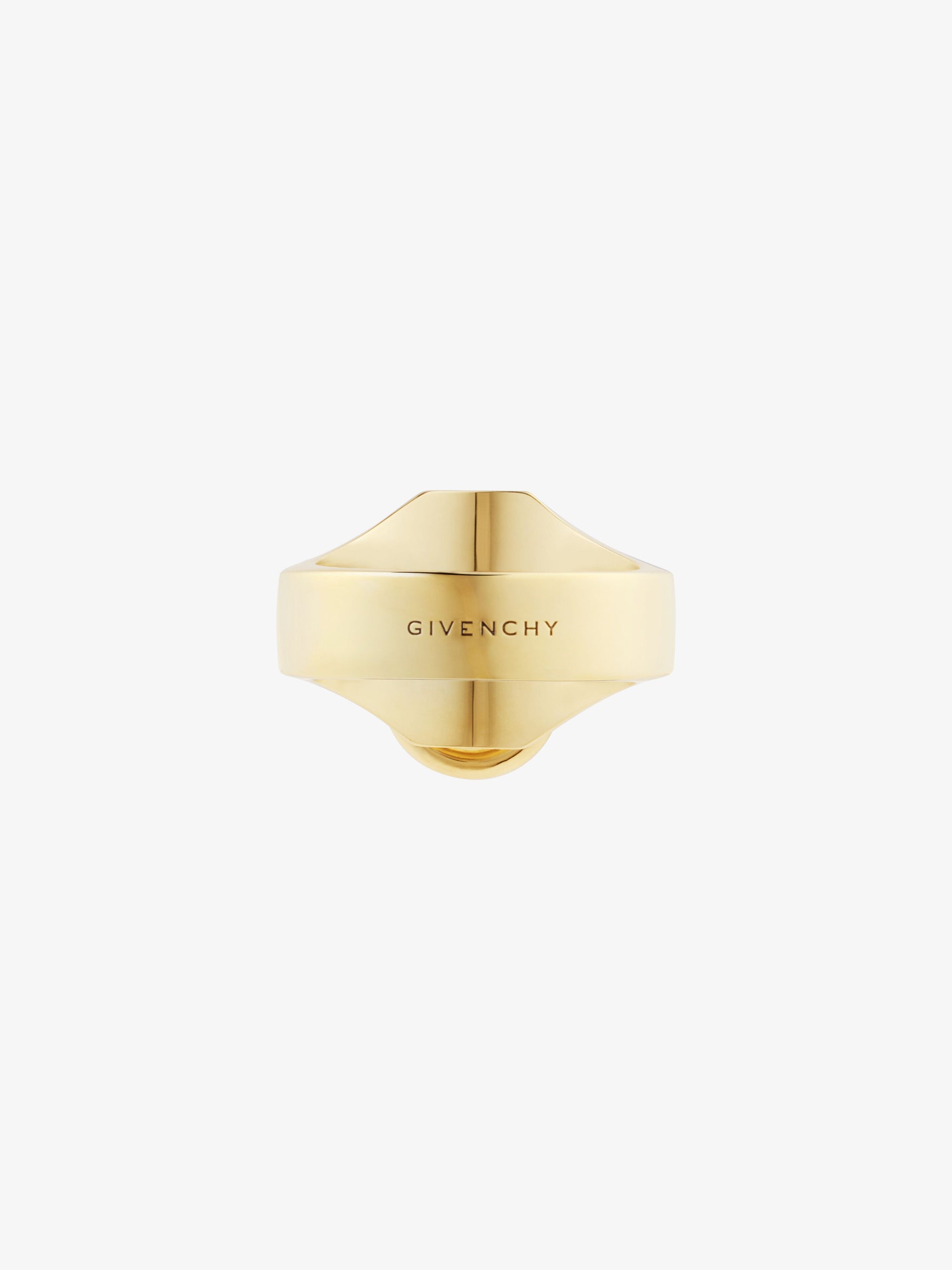CHARM WEIGHT GOLDEN SIGNET RING