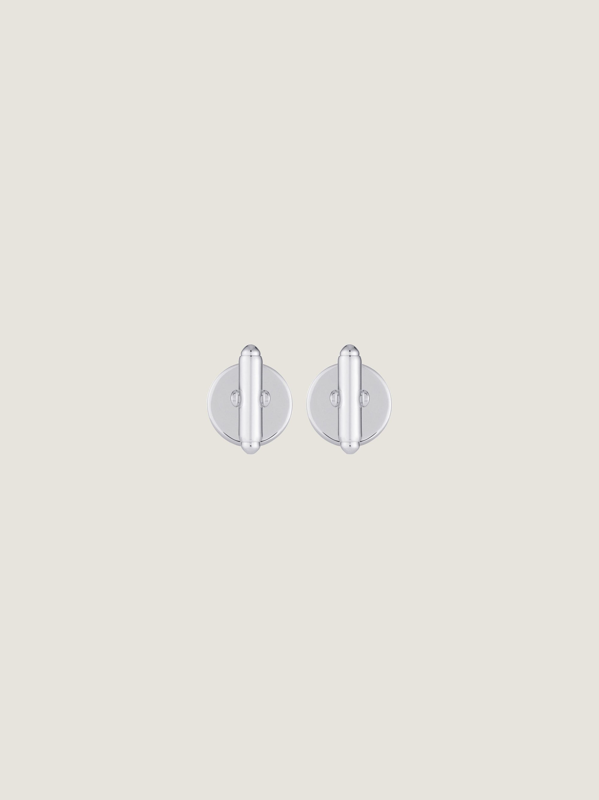 GIVENCHY SILVERY 4G ALLOVER CUFFLINKS