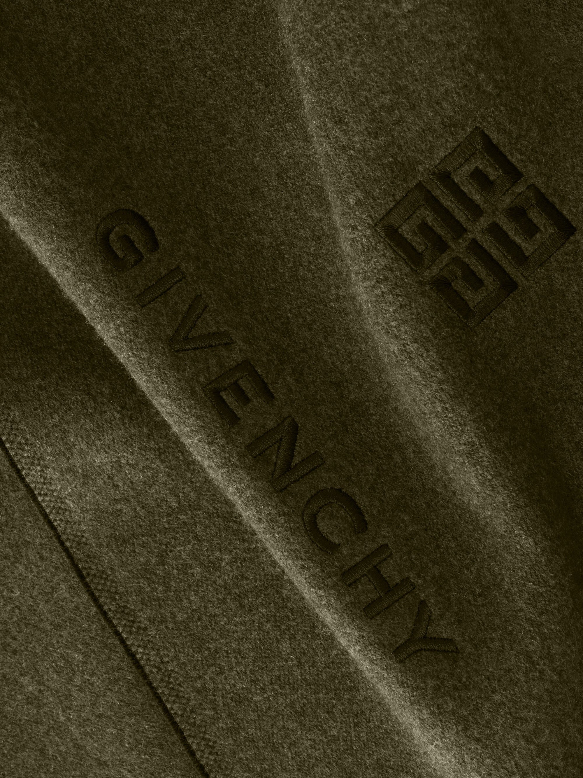 Écharpe Givenchy en cachemire - Kaki