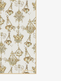 ALL OVER CHANDELIER POCKET SQUARE 33X33