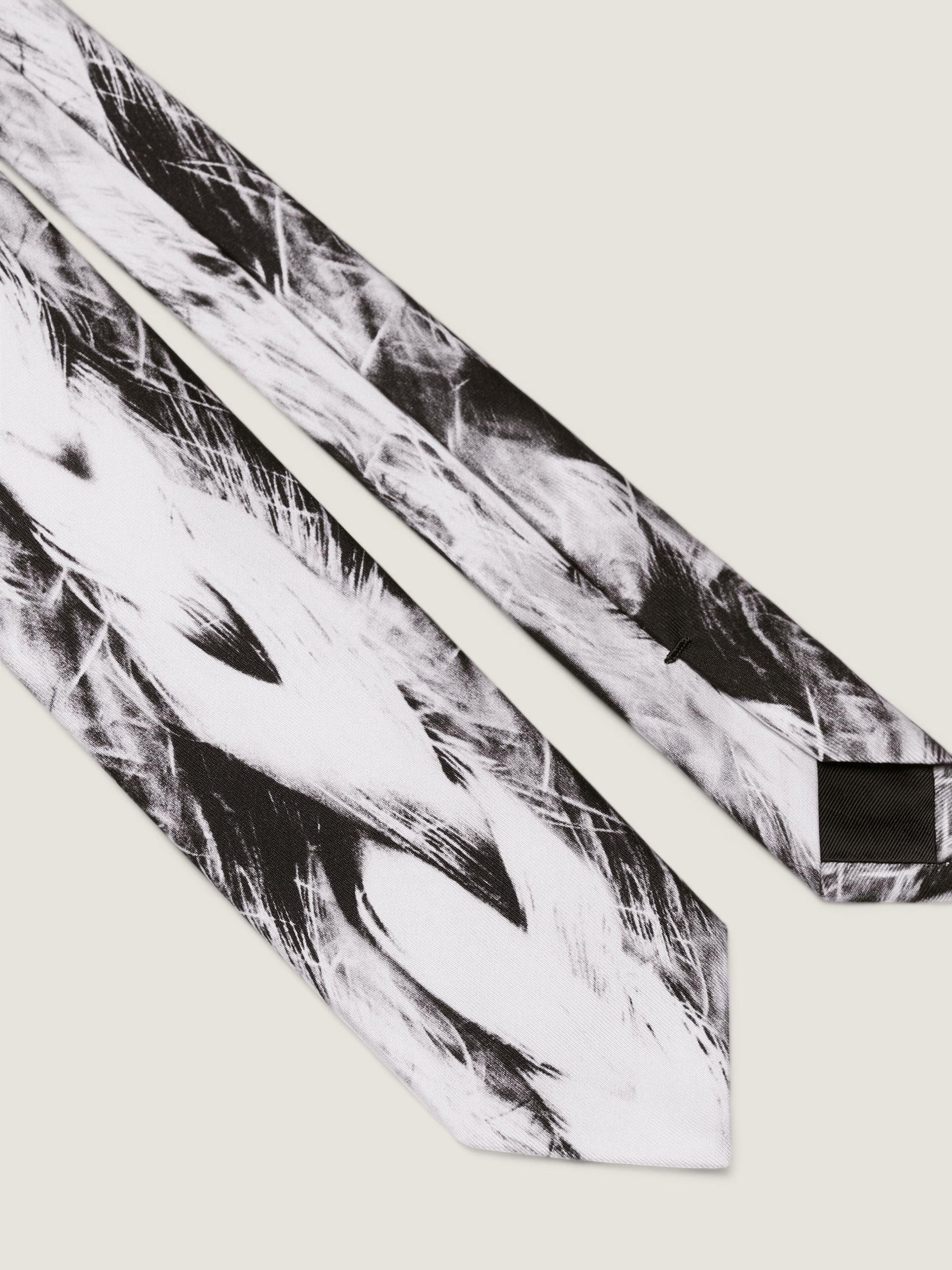 PRINTED SILK TIE
