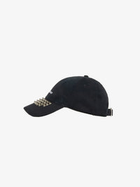 CURVED CAP WITH EMBROIDERED LOGO
