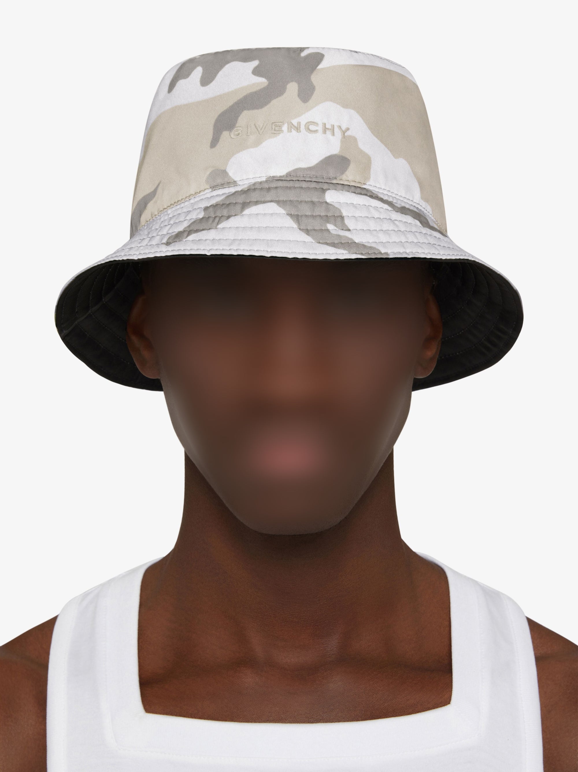 Bob réversible Givenchy à imprimé camouflage - Beige & Marron
