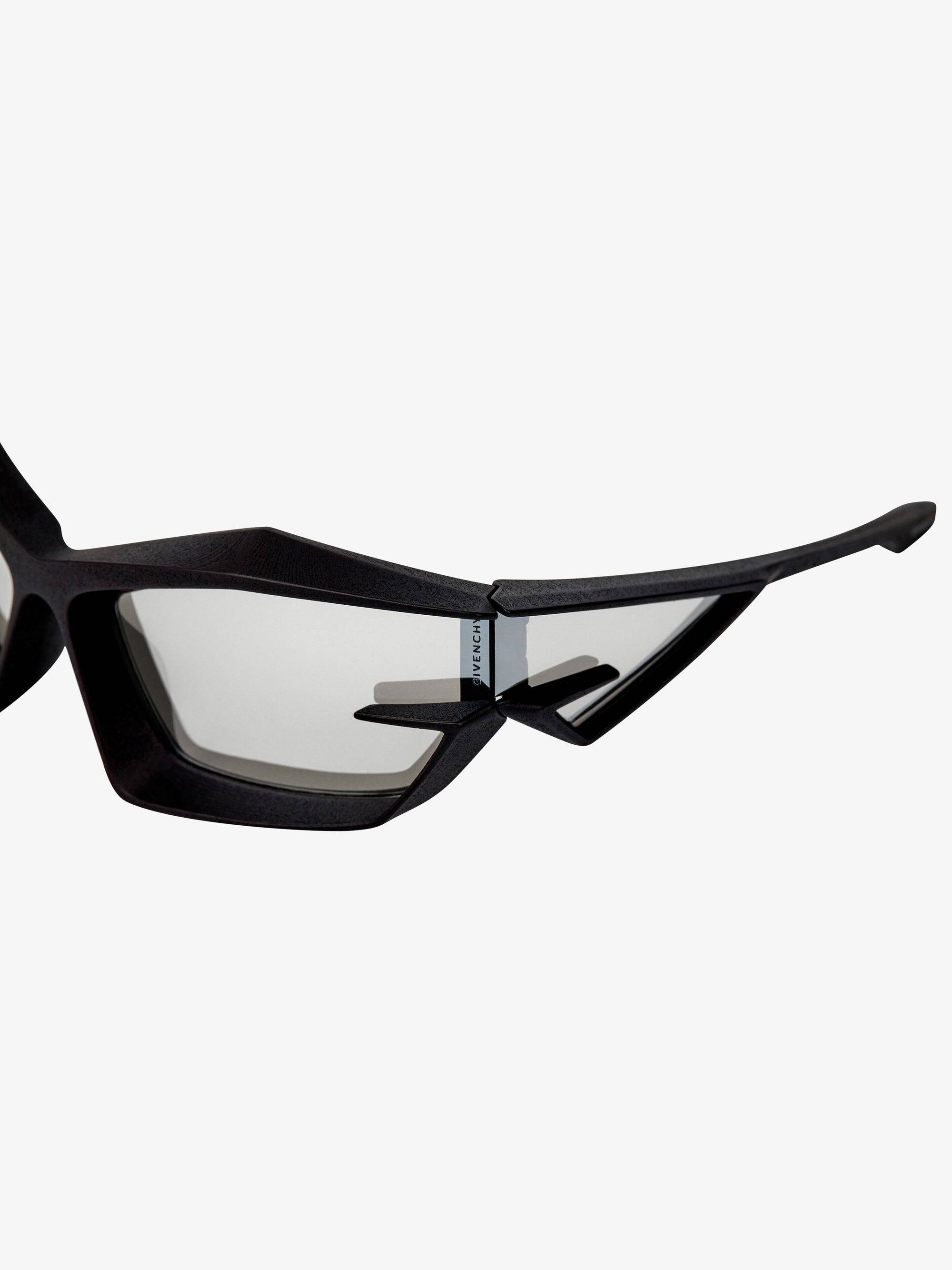Lunettes de soleil unisexe Giv Cut - Black & Silvery