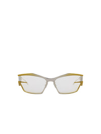 Lunettes de soleil unisexes Giv Cut - Jaune Fonce