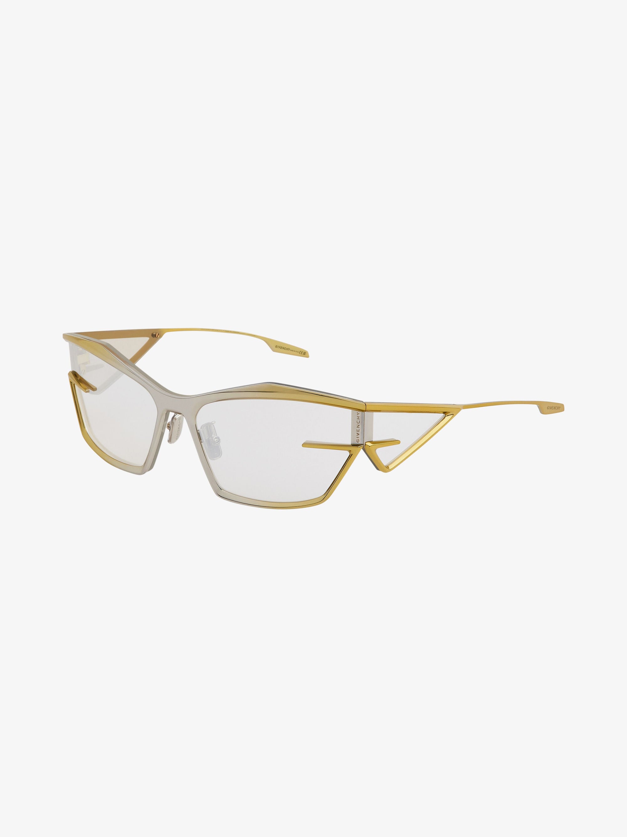 Lunettes de soleil unisexes Giv Cut - Jaune Fonce