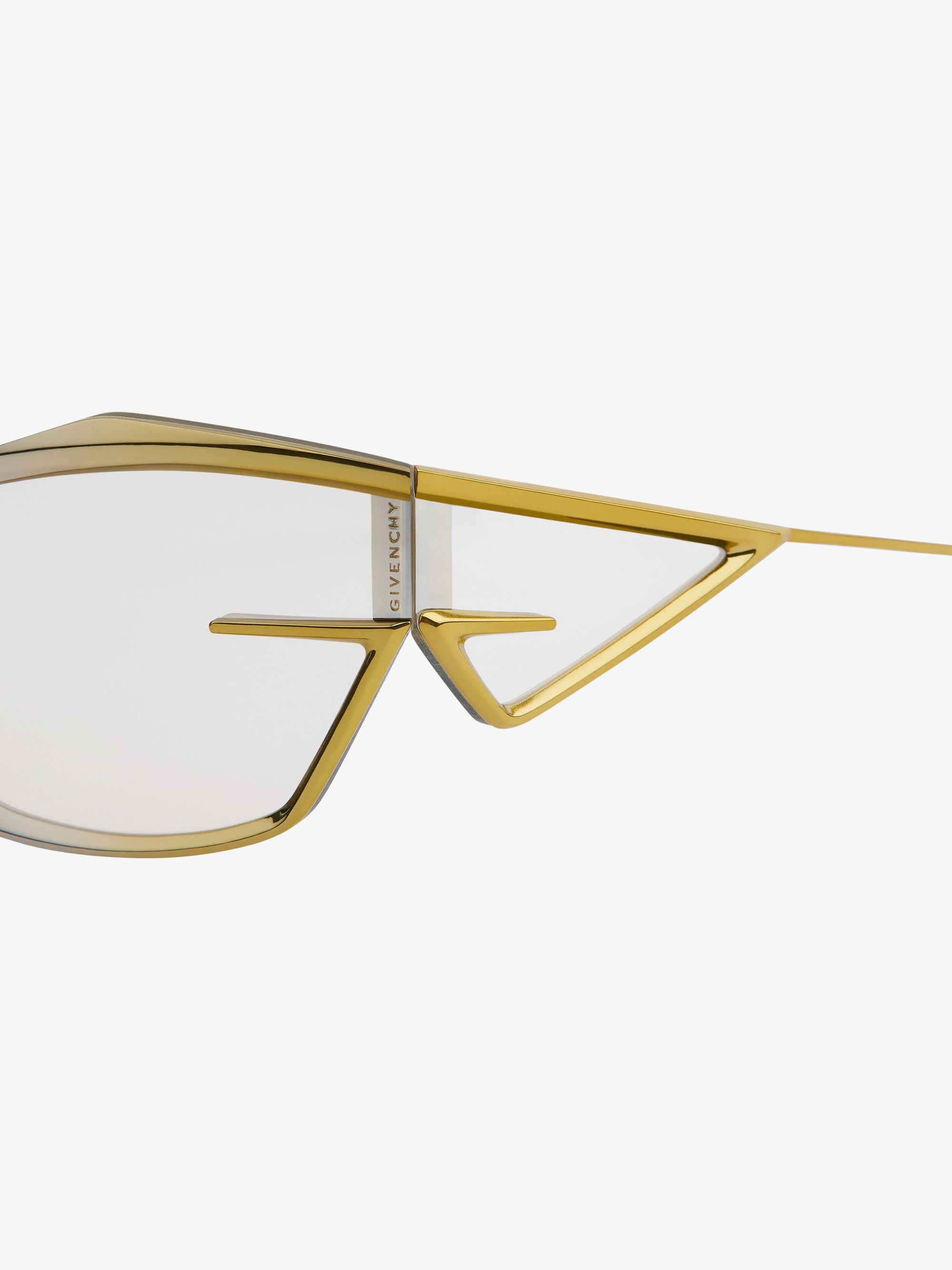 Lunettes de soleil unisexes Giv Cut - Jaune Fonce