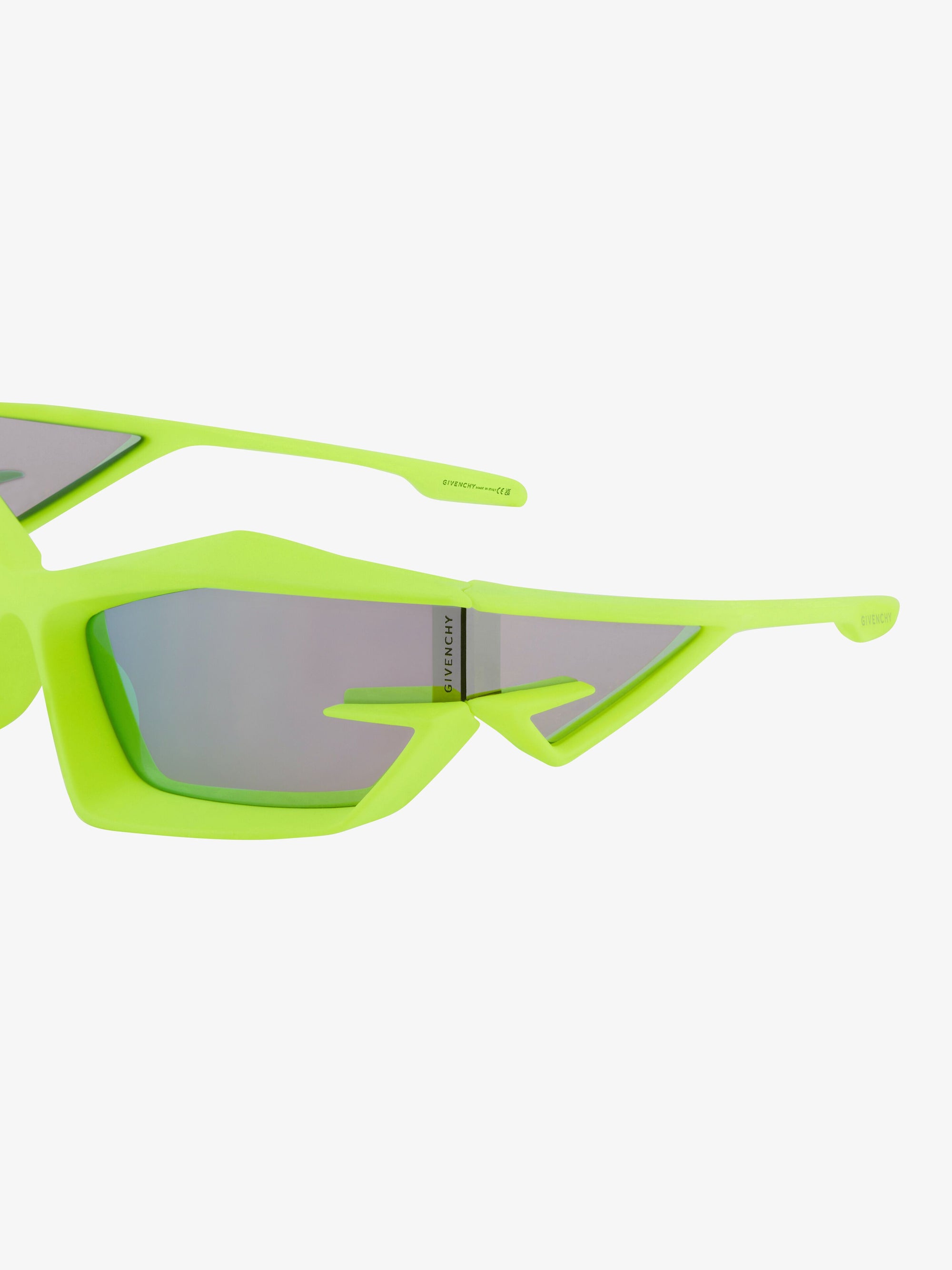 Lunettes de soleil unisexe Giv Cut - Fluo Yellow