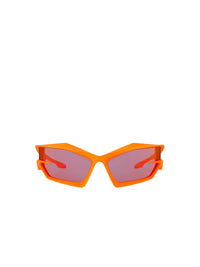 Lunettes de soleil unisexes Giv Cut - Orange Fluo