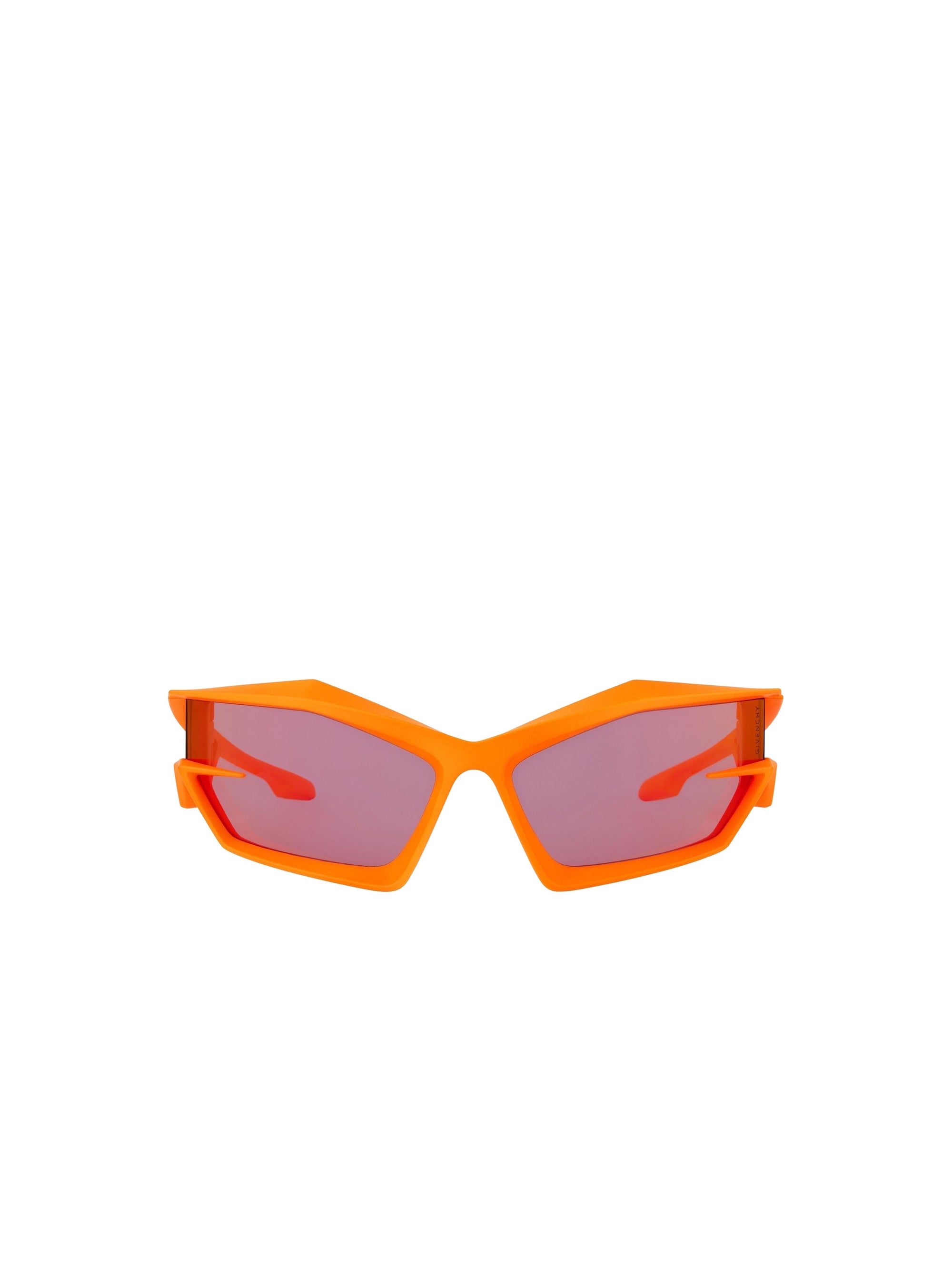 Lunettes de soleil unisexes Giv Cut - Orange Fluo