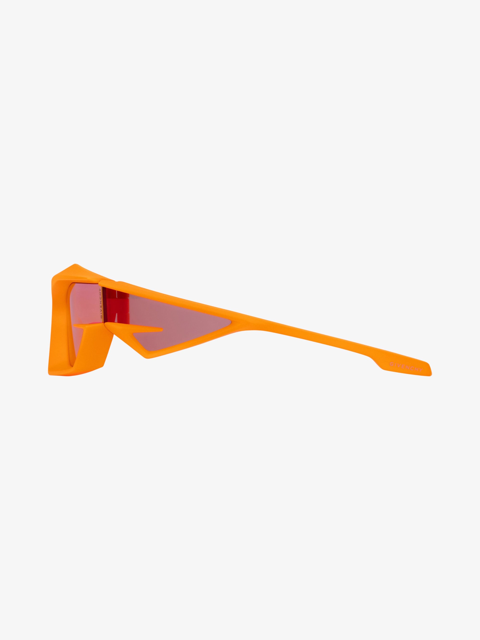 Lunettes de soleil unisexes Giv Cut - Orange Fluo